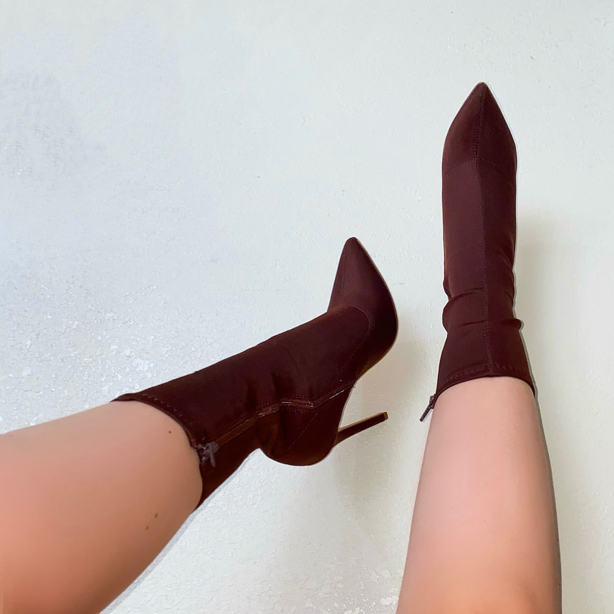 Marie Bootie - chocolate brown