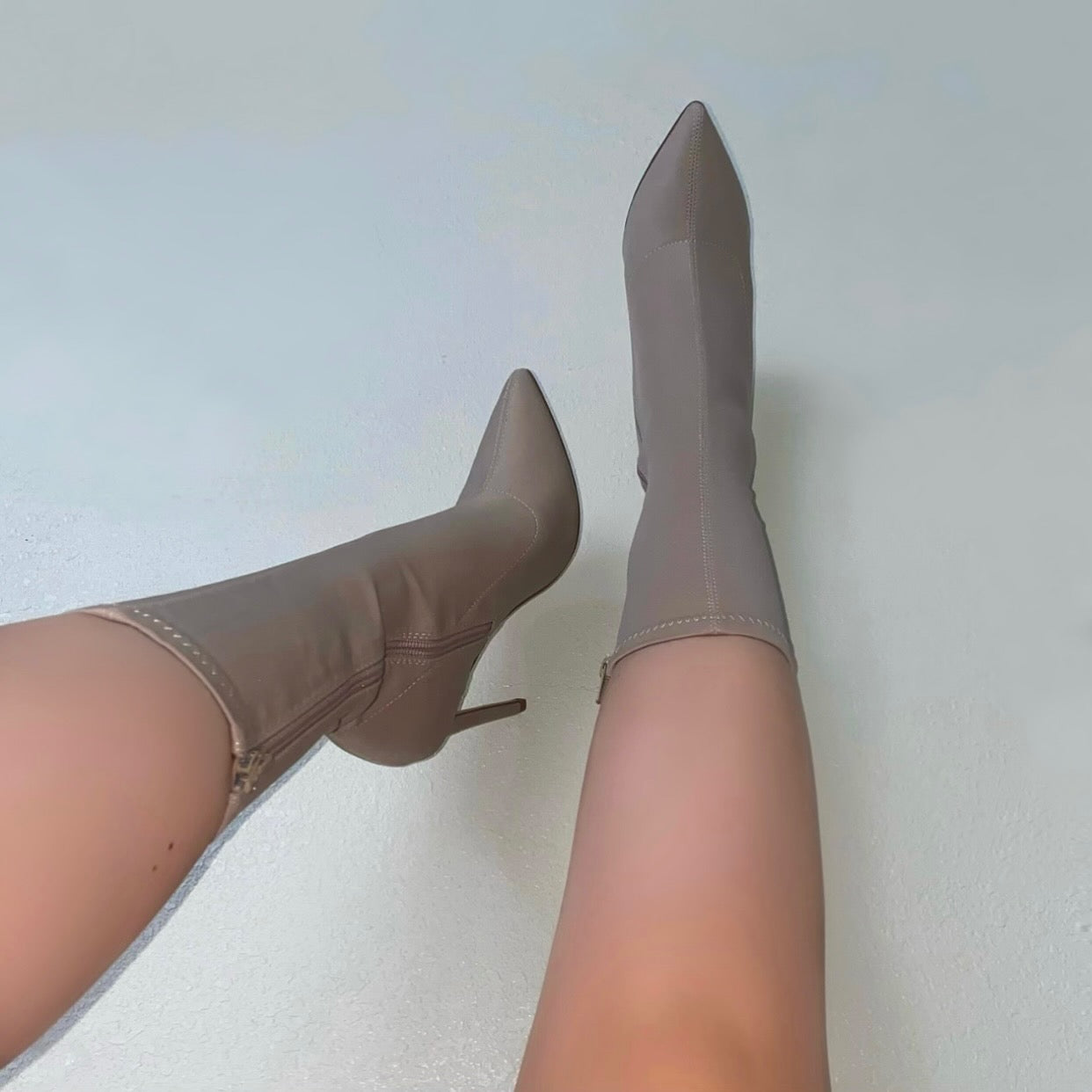 Marie Bootie - taupe